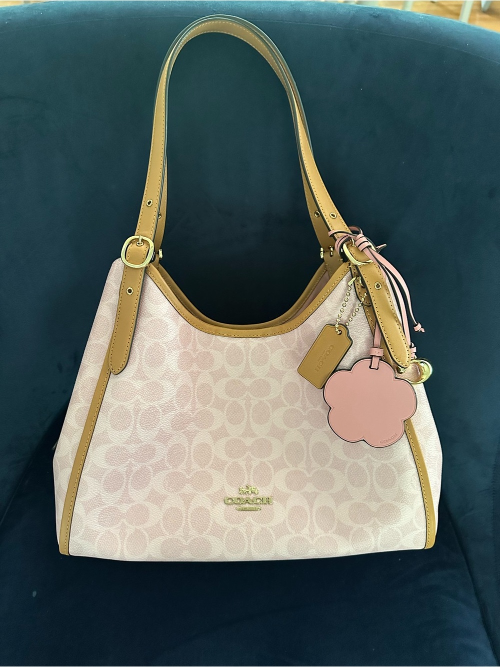 Coach Powder Pink Erin Bag - Picture 2 of 11
